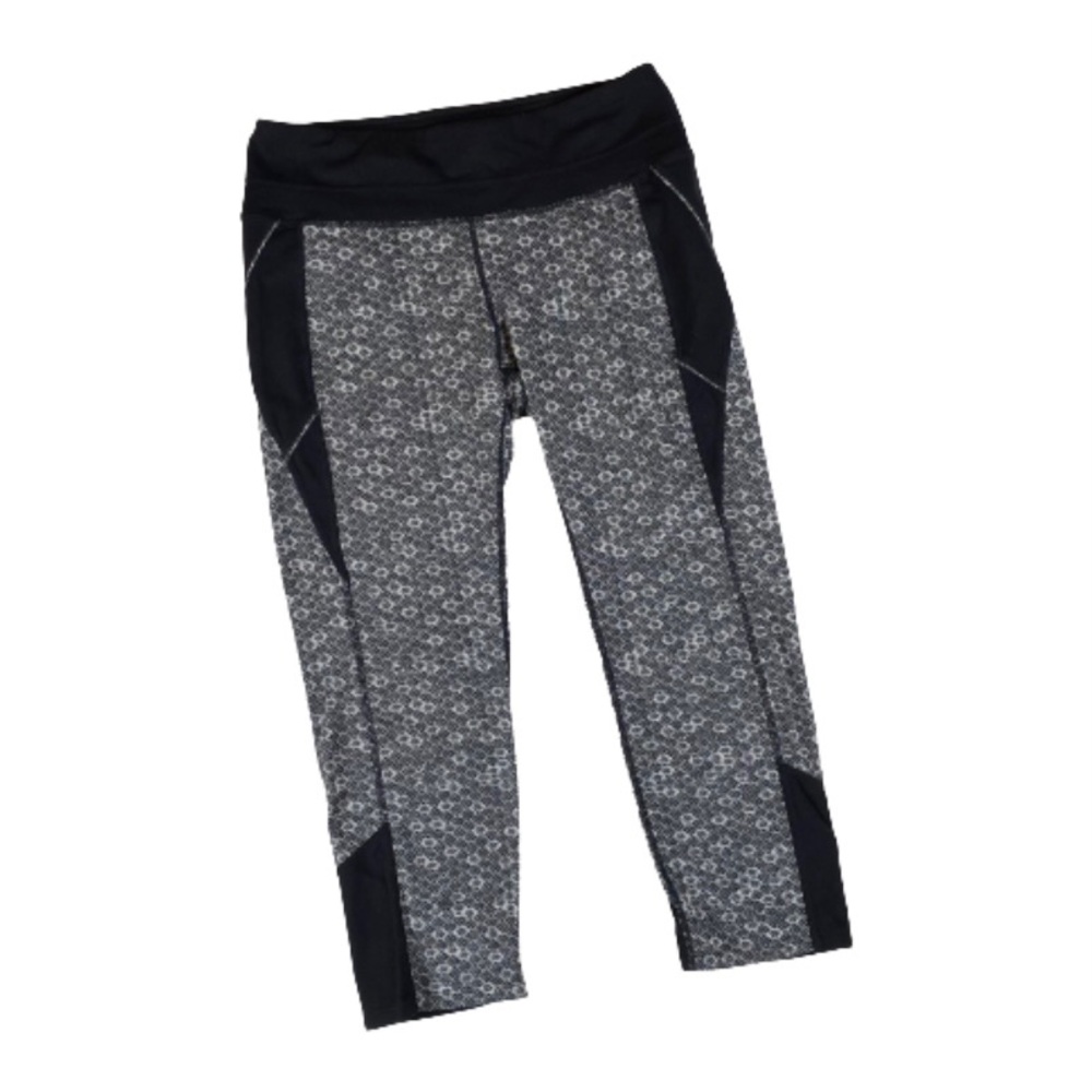 Athleta Womens Yoga Capri Stretch Pants Geometric